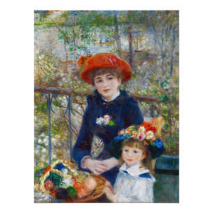 Pierre-Auguste Renoir Two sisters CC0524 Poster