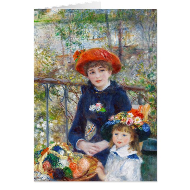 Pierre-Auguste Renoir Two sisters on terrace (Front)