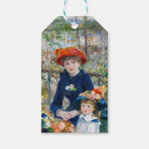 Pierre-Auguste Renoir - Two sisters on the Terrace Gift Tags