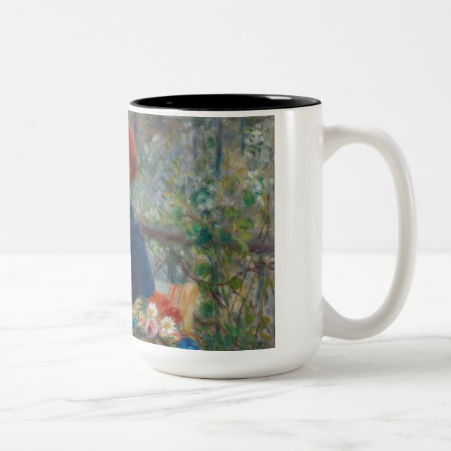 Pierre-Auguste Renoir - Two Sisters Two-Tone Coffee Mug (Right)