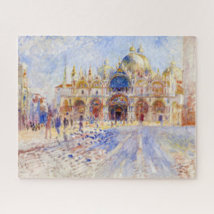 Pierre-Auguste Renoir - Venice, Piazza San Marco Jigsaw Puzzle