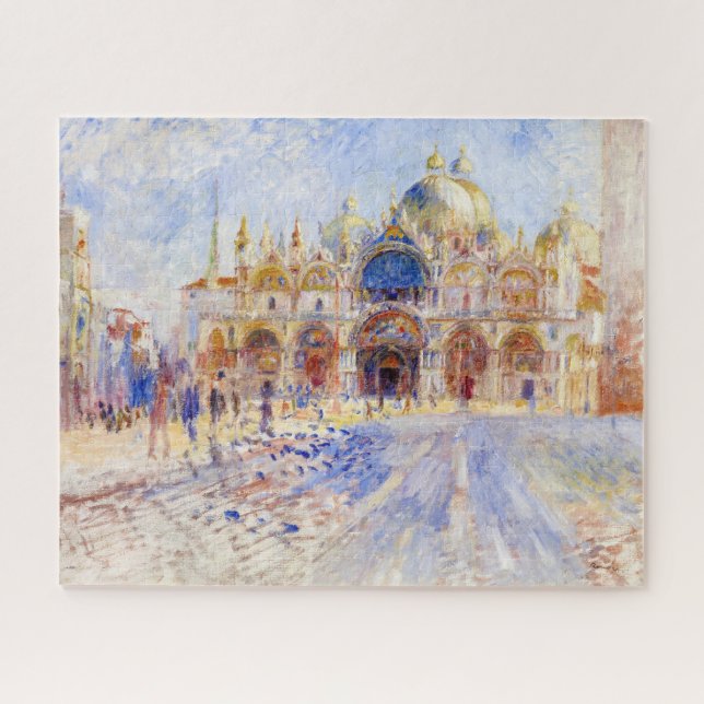 Pierre-Auguste Renoir - Venice, Piazza San Marco Jigsaw Puzzle (Horizontal)