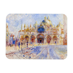 Pierre-Auguste Renoir - Venice, Piazza San Marco Magnet