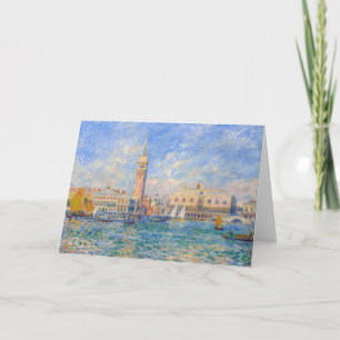Pierre-Auguste Renoir - Venice, the Doge's Palace Card