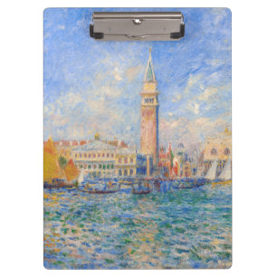 Pierre-Auguste Renoir - Venice, the Doge's Palace Clipboard