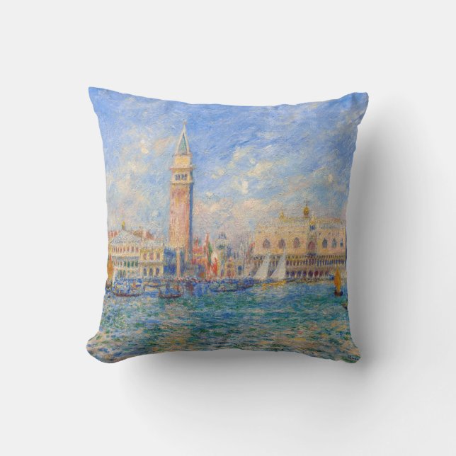 Pierre-Auguste Renoir - Venice, the Doge's Palace Cushion (Front)