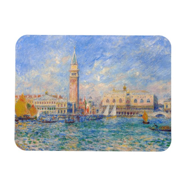 Pierre-Auguste Renoir - Venice, the Doge's Palace Magnet (Horizontal)