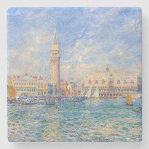 Pierre-Auguste Renoir - Venice, the Doge's Palace Stone Coaster