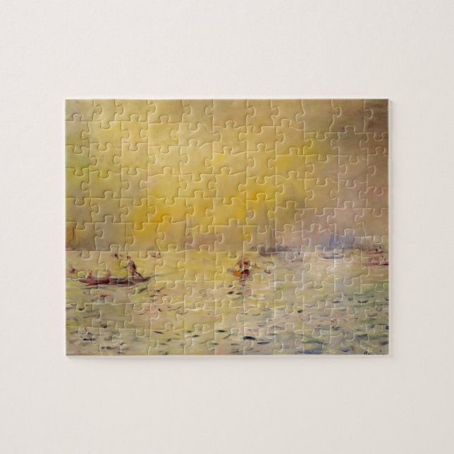 Pierre-Auguste Renoir- View of Venice, Fog Jigsaw Puzzle (Horizontal)