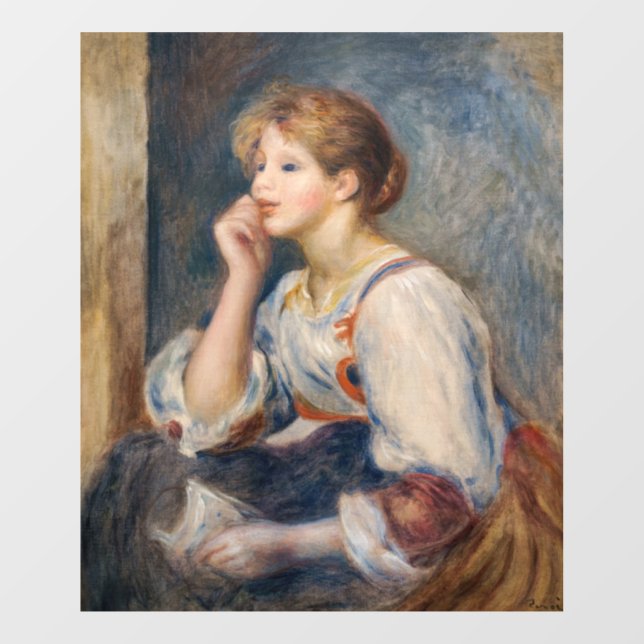 Pierre-Auguste Renoir - Woman with a Letter (Sheet)