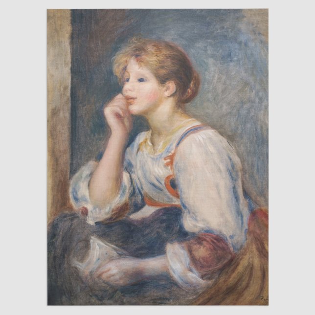 Pierre-Auguste Renoir - Woman with a Letter Tissue Paper (Creator Uploaded)