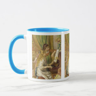 Pierre-Auguste Renoir, Young girl at the piano Mug