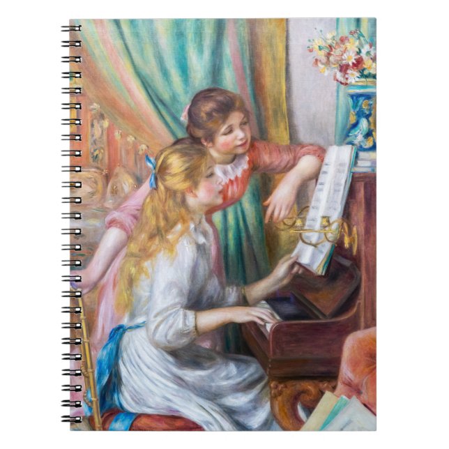 Pierre Auguste Renoir - Young Girls at the Piano Notebook (Front)