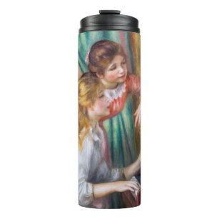 Pierre Auguste Renoir - Young Girls at the Piano Thermal Tumbler
