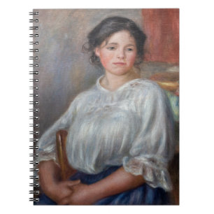 Pierre-Auguste Renoir - Young Woman Seated Notebook