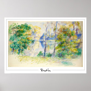 Pierre-Auguste Renoir Zedign Art Poster #19
