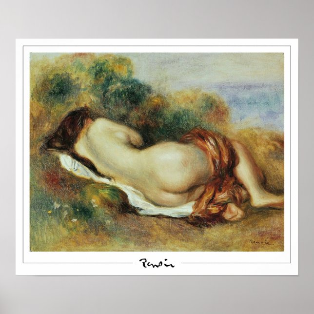 Pierre-Auguste Renoir Zedign Art Poster #495-3 (Front)