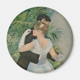 Pierre-Auguste Renoir's Dance in the Town (1883) Magnet