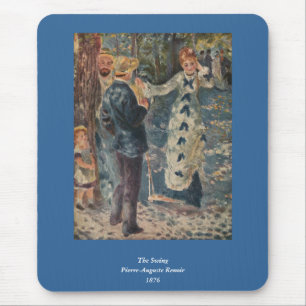 Pierre-Auguste Renoir's The Swing (1876) Mouse Pad