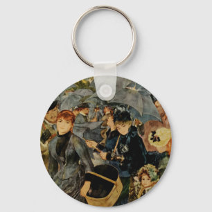 Pierre-Auguste Renoir's The Umbrellas (1883) Key Ring
