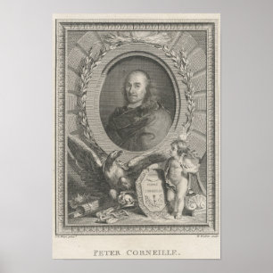 Pierre Corneille  French playwright Poster