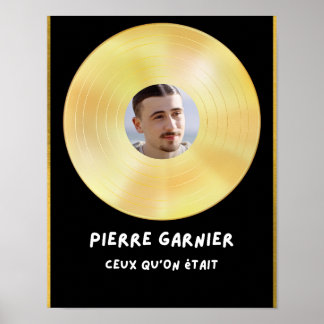 Pierre Garnier Golden Disk Poster
