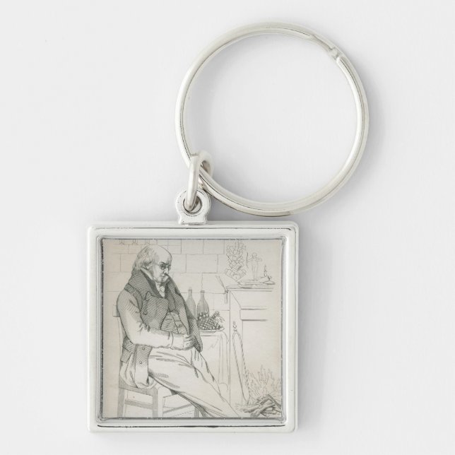 Pierre-Jean de Beranger Key Ring (Front)