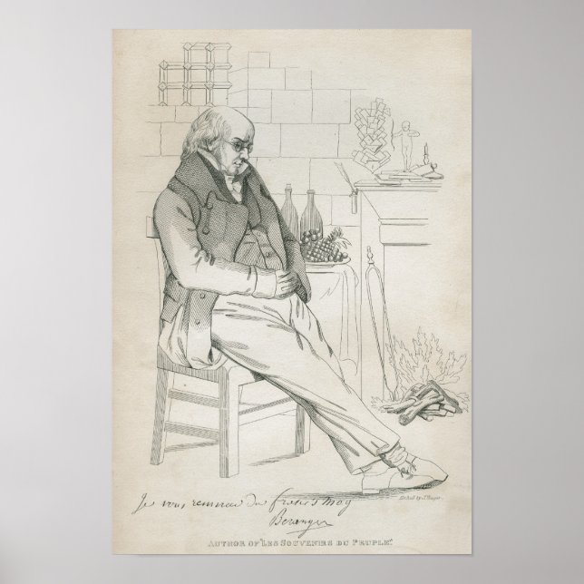 Pierre-Jean de Beranger Poster (Front)