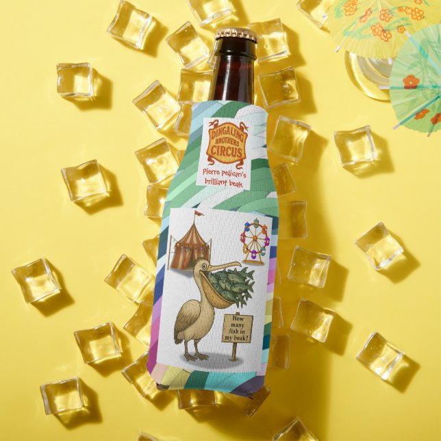 Pierre pelican's brilliant beak bottle cooler (In Situ Summer)