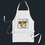 Pierre pelican's brilliant beak standard apron<br><div class="desc">Presenting Pierre the pelican with his world record beak! He can hold fish by the dozen, bowling balls by the trio, and even an entire child’s tricycle. Nothing defeats Pierre’s dazzling abilities. Step right up and guess how many wonders he’s carrying in his brilliant beak today! You can find lots...</div>