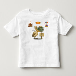 Pierre pelican's brilliant beak toddler T-Shirt