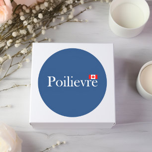 Pierre Poilievre Official Canadian Flag Sticker