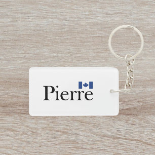 Pierre Poilievre with Official Canada Flag Key Ring