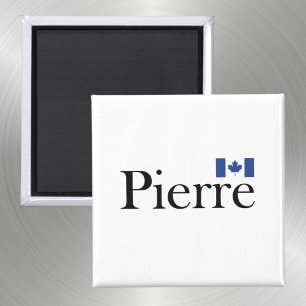 Pierre Poilievre with Official Canada Flag Magnet