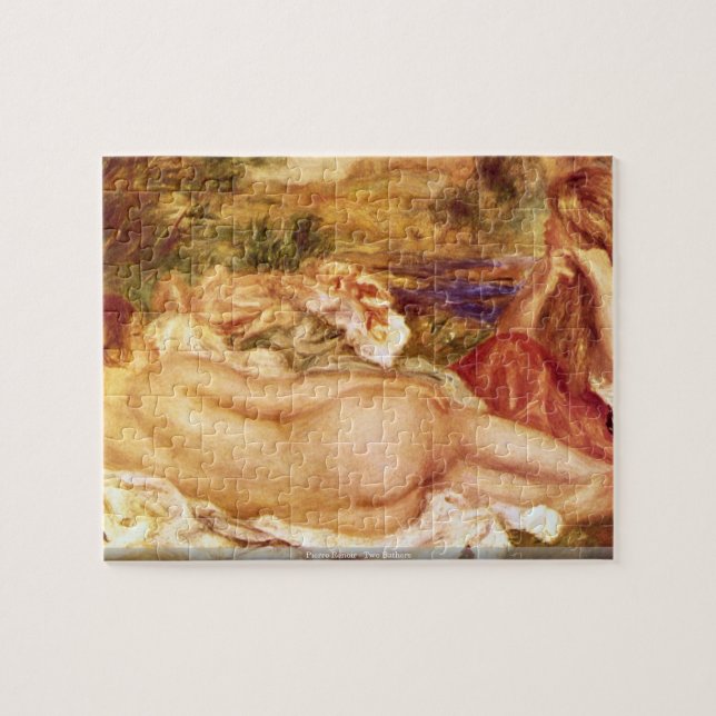 Pierre Renoir - Two Bathers puzzle (Horizontal)