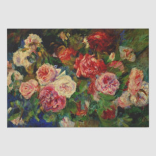 Pierre Renoir's painting, Roses, Tissue Paper