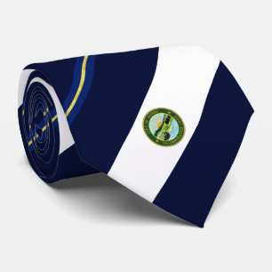 Pierre (South Dakota) city flag Neck Tie