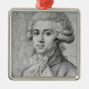 Pierre-Victurnien Vergniaud 1792 Metal Ornament