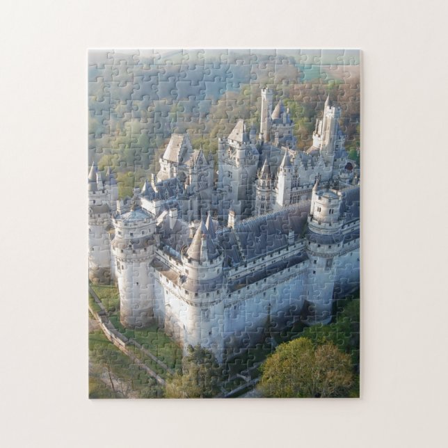 Pierrefonds Castle Jigsaw Puzzle (Vertical)