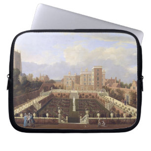 Pierrepont House, Nottingham, c.1708-13 (oil on ca Laptop Sleeve