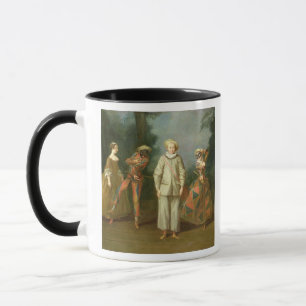 Pierrot and Harlequin Mug