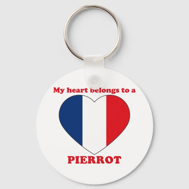 Pierrot Key Ring (Front)