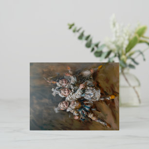 Pierrots - Foil Postcards