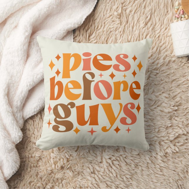 Pies Before Guys Cushion (Blanket)