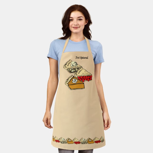 Pies for the Holiday Apron (Worn)