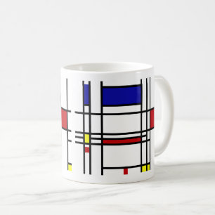 Piet Mondriaan, “ Composition ” Coffee Mug