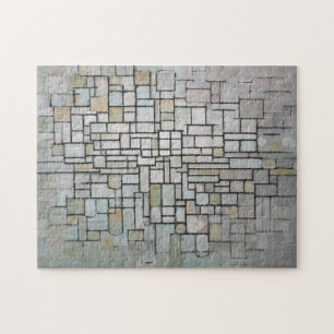 PIET MONDRIAAN - Composition No.11 1913 Jigsaw Puzzle