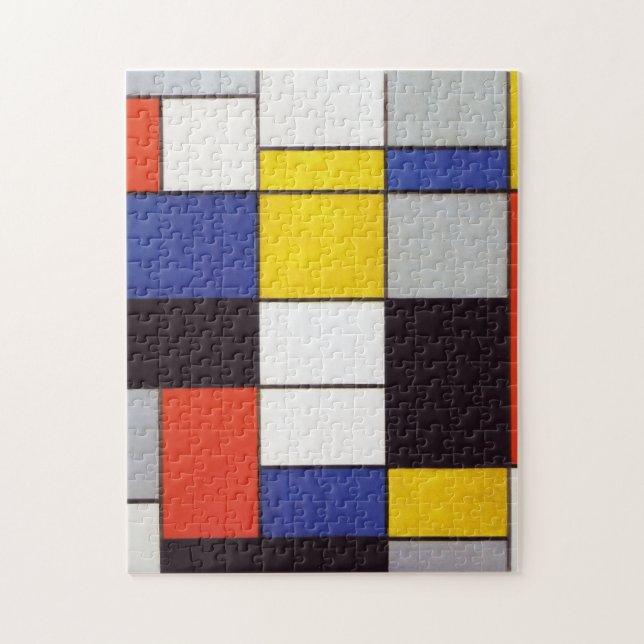 PIET MONDRIAAN - Compositon A 1923 Jigsaw Puzzle (Vertical)