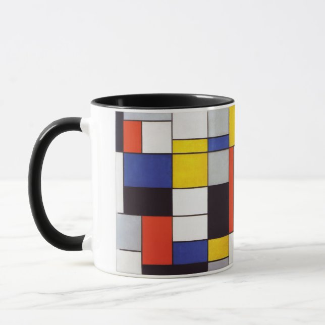 PIET MONDRIAAN - Compositon A 1923 Mug (Left)