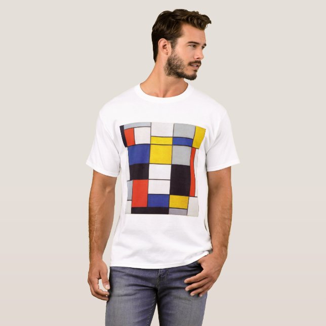 PIET MONDRIAAN - Compositon A 1923 T-Shirt (Front Full)